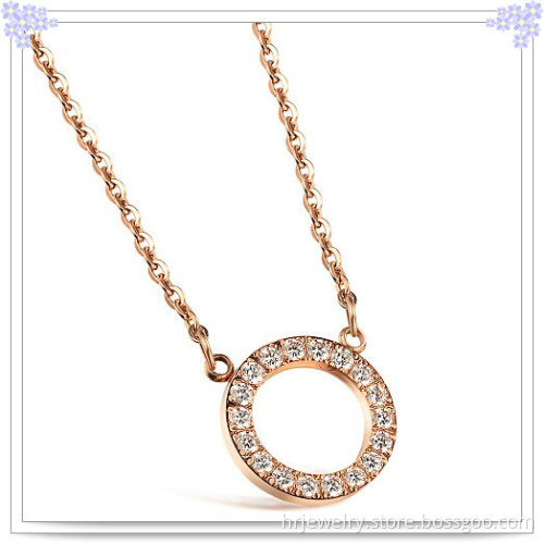 Lady Fashion Gifts Stainless Steel Fashion Necklace (HR2062)